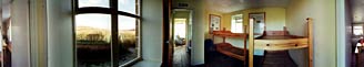 internal panorama of Wind House Lodge