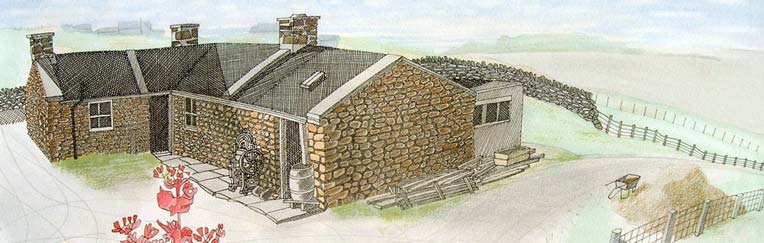 Shetland Camping Böds  Sketch
