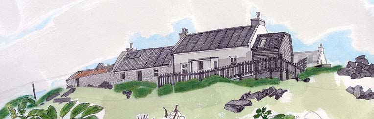 Shetland Camping Böds  Sketch